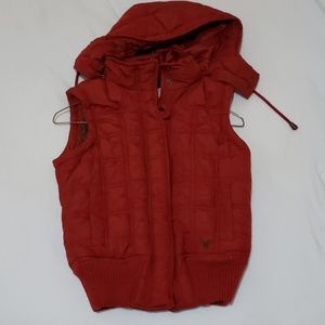 red american eagle vest
